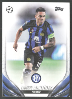 Lautaro Martínez, Kartička, Topps UEFA Club Competitions 2023-24, BASE