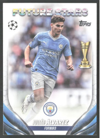 Julián Álvarez, Kartička, Topps UEFA Club Competitions 2023-24, BASE