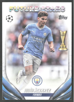 Julián Álvarez, Kartička, Topps UEFA Club Competitions 2023-24, BASE