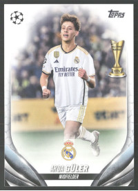 Arda Güler, Kartička, Topps UEFA Club Competitions 2023-24, BASE