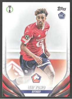 Leny Yoro, Kartička, Topps UEFA Club Competitions 2023-24, BASE