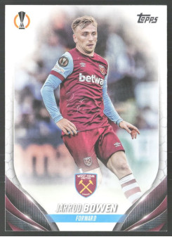 Jarrod Bowen, Kartička, Topps UEFA Club Competitions 2023-24, BASE