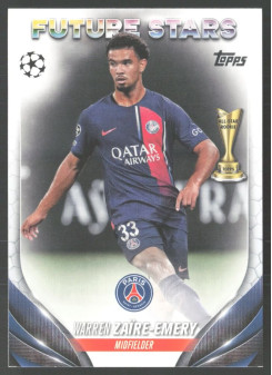 Warren Zaïre-Emery, Kartička, Topps UEFA Club Competitions 2023-24, BASE