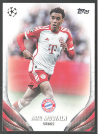 Jamal Musiala, Kartička, Topps UEFA Club Competitions 2023-24, BASE