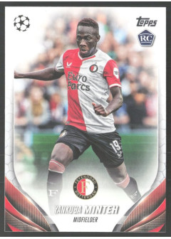 Yankuba Minteh, Kartička, Topps UEFA Club Competitions 2023-24, BASE