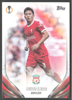 Wataru Endo, Kartička, Topps UEFA Club Competitions 2023-24, BASE