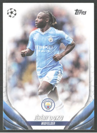 Jérémy Doku, Kartička, Topps UEFA Club Competitions 2023-24, BASE