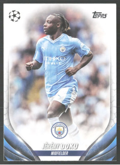 Jérémy Doku, Kartička, Topps UEFA Club Competitions 2023-24, BASE