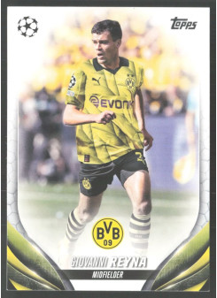 Giovanni Reyna, Kartička, Topps UEFA Club Competitions 2023-24, BASE