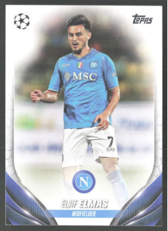 Eljif Elmas, Kartička, Topps UEFA Club Competitions 2023-24, BASE