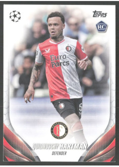 Quilindschy Hartman, Kartička, Topps UEFA Club Competitions 2023-24, BASE