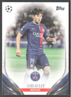 Kang-in Lee, Kartička, Topps UEFA Club Competitions 2023-24, BASE