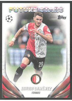 Santiago Giménez, Kartička, Topps UEFA Club Competitions 2023-24, BASE