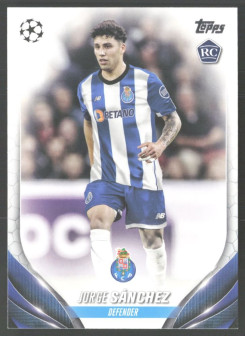 Jorge Sánchez, Kartička, Topps UEFA Club Competitions 2023-24, BASE