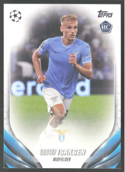 Gustav Isaksen, Kartička, Topps UEFA Club Competitions 2023-24, BASE