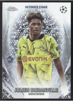 Julien Duranville, Kartička, Topps UEFA Club Competitions 2023-24, BASE