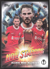 Alexis Mac Allister, Kartička, Topps UEFA Club Competitions 2023-24, INSERT