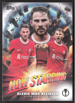 Alexis Mac Allister, Kartička, Topps UEFA Club Competitions 2023-24, INSERT