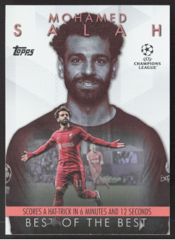 Mohamed Salah, Kartička, Topps UEFA Club Competitions 2023-24, INSERT