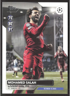 Mohamed Salah, Kartička, Topps UEFA Club Competitions 2023-24, INSERT