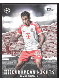 Jamal Musiala, Kartička, Topps UEFA Club Competitions 2023-24, INSERT