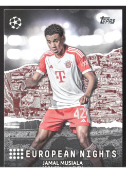 Jamal Musiala, Kartička, Topps UEFA Club Competitions 2023-24, INSERT