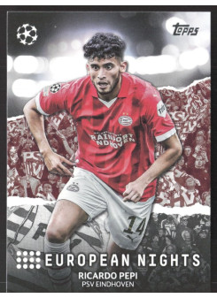 Ricardo Pepi, Kartička, Topps UEFA Club Competitions 2023-24, INSERT