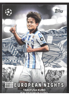 Takefusa Kubo, Kartička, Topps UEFA Club Competitions 2023-24, INSERT
