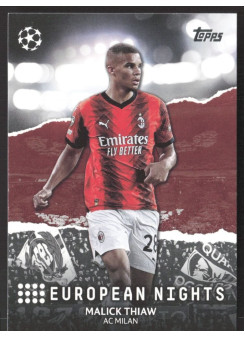 Malick Thiaw, Kartička, Topps UEFA Club Competitions 2023-24, INSERT