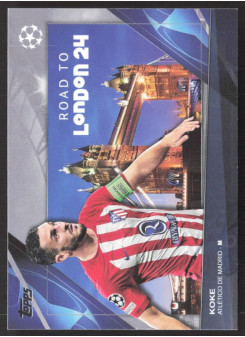 Koke, Kartička, Topps UEFA Club Competitions 2023-24, INSERT