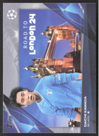 Daichi Kamada, Kartička, Topps UEFA Club Competitions 2023-24, INSERT