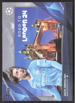 Jack Grealish, Kartička, Topps UEFA Club Competitions 2023-24, INSERT