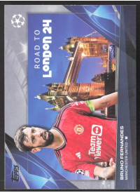 Bruno Fernandes, Kartička, Topps UEFA Club Competitions 2023-24, INSERT
