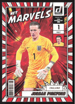 Jordan Pickford, Kartička, 2026 Panini Donruss Road to FIFA World Cup, INSERT