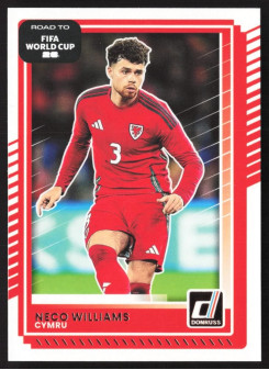 Neco Williams, Kartička, 2026 Panini Donruss Road to FIFA World Cup, BASE