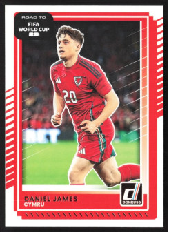 Daniel James, Card, 2026 Panini Donruss Road to FIFA World Cup, BASE