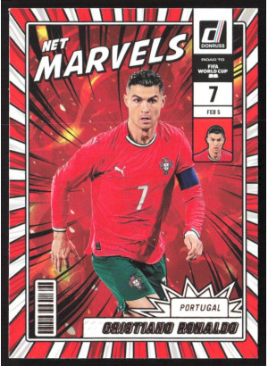 Cristiano Ronaldo, Card, 2026 Panini Donruss Road to FIFA World Cup, INSERT
