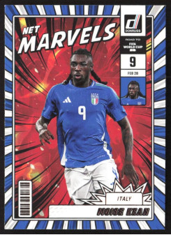 Moise Kean, Kartička, 2026 Panini Donruss Road to FIFA World Cup, INSERT