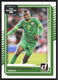 Nicolas Jackson, Kartička, 2026 Panini Donruss Road to FIFA World Cup, BASE