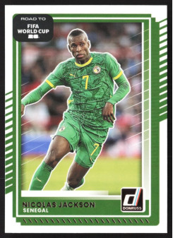 Nicolas Jackson, Card, 2026 Panini Donruss Road to FIFA World Cup, BASE