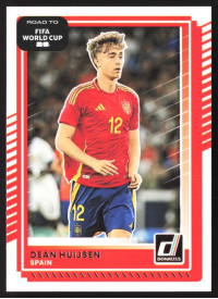 Dean Huijsen, Card, 2026 Panini Donruss Road to FIFA World Cup, BASE