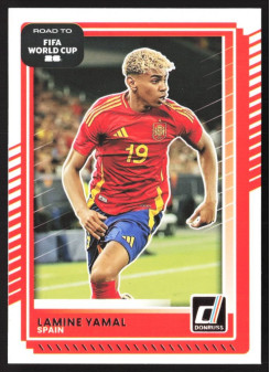 Lamine Yamal, Kartička, 2026 Panini Donruss Road to FIFA World Cup, BASE