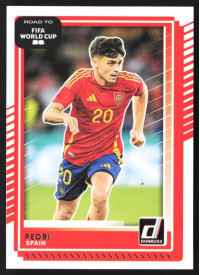 Pedri, Kartička, 2026 Panini Donruss Road to FIFA World Cup, BASE
