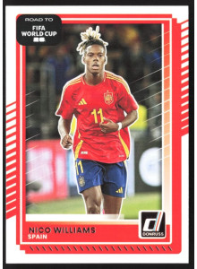 Nico Williams, Card, 2026 Panini Donruss Road to FIFA World Cup, BASE
