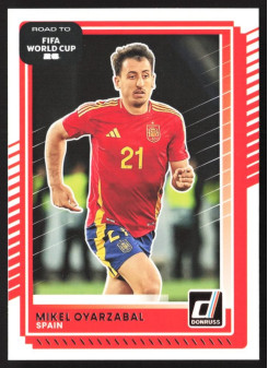 Mikel Oyarzabal, Kartička, 2026 Panini Donruss Road to FIFA World Cup, BASE
