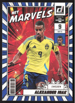 Alexander Isak, Kartička, 2026 Panini Donruss Road to FIFA World Cup, INSERT
