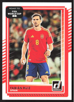 Fabian Ruiz, Card, 2026 Panini Donruss Road to FIFA World Cup, BASE