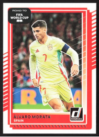 Alvaro Morata, Kartička, 2026 Panini Donruss Road to FIFA World Cup, BASE
