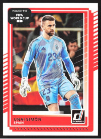 Unai Simon, Card, 2026 Panini Donruss Road to FIFA World Cup, BASE