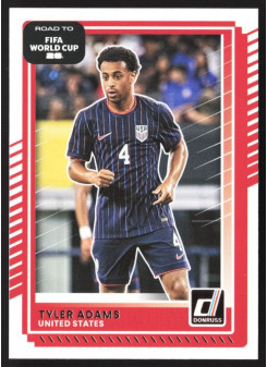 Tyler Adams, Kartička, 2026 Panini Donruss Road to FIFA World Cup, BASE